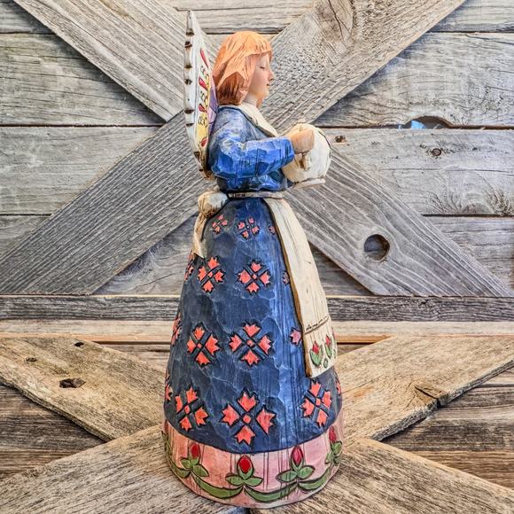 2002 Jim Shore Heartwood Creek, Angel of Hospitality, #108919, 7.5”H - Picture 8 of 9